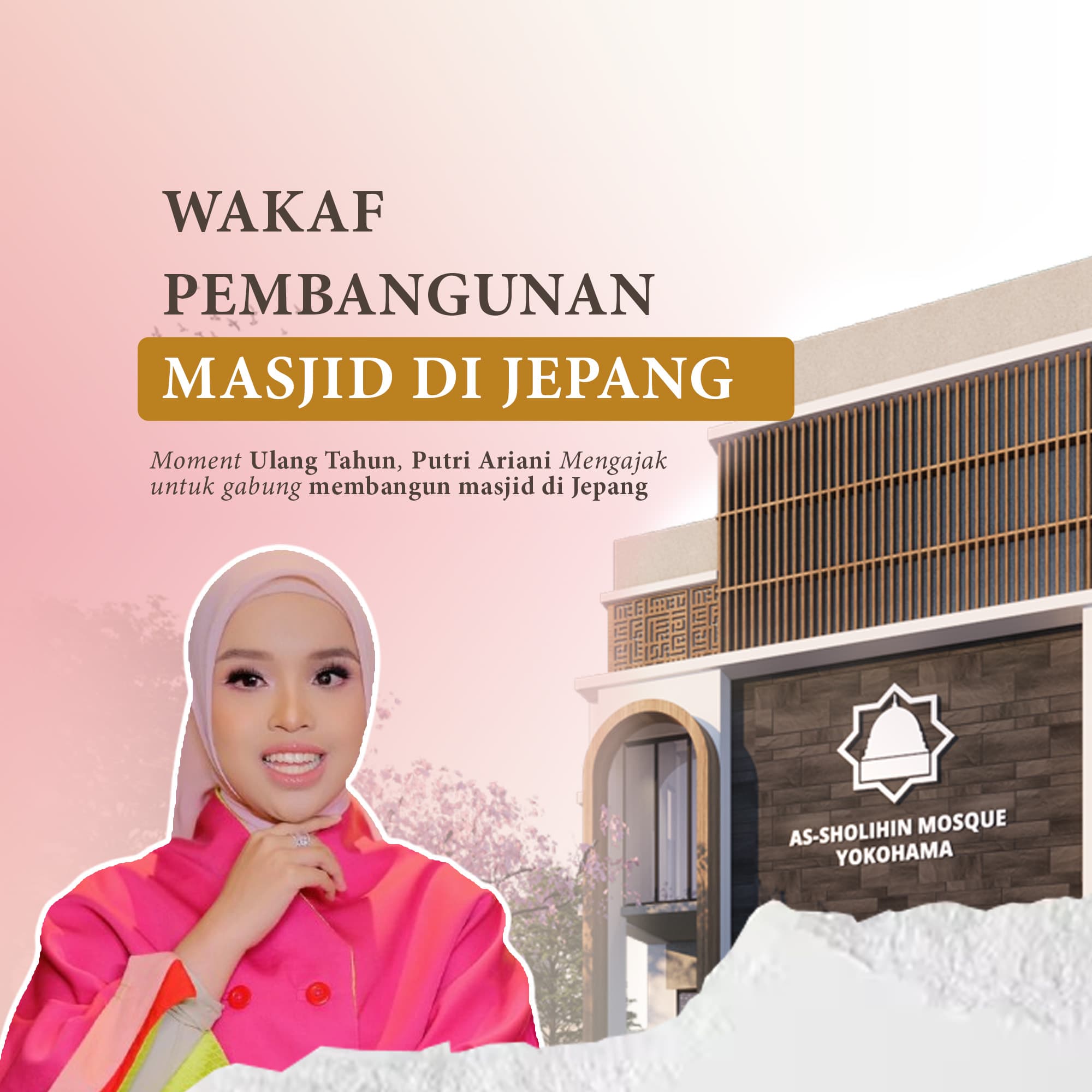 Wakaf Pembangunan Masjid Indonesia Pertama di Yokohama - Jepang
