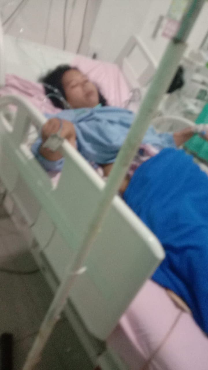 Donasi buat Bu Ela masih terbaring di RS habis melahirkan
