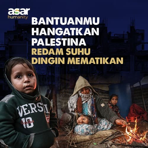 Hangatkan Palestina dengan Kebaikanmu